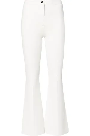 THEORY Pleat-detail flared trousers