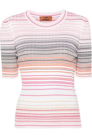 Missoni Stripe-pattern knitted jumper