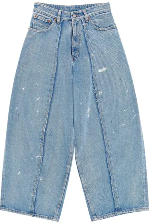 Maison Margiela Wide-leg cropped jeans