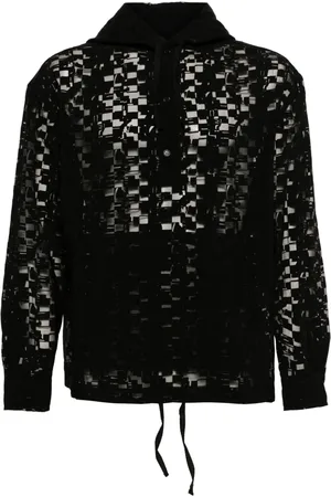HENRIK VIBSKOV Booking jacquard drawstring hoodie