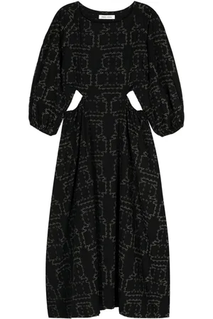 HENRIK VIBSKOV Delivery cut-out perforated dress