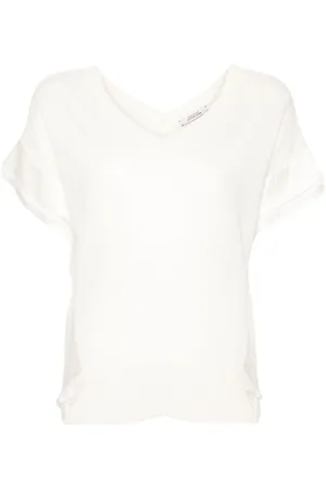 Dorothee Schumacher V-neck knitted top
