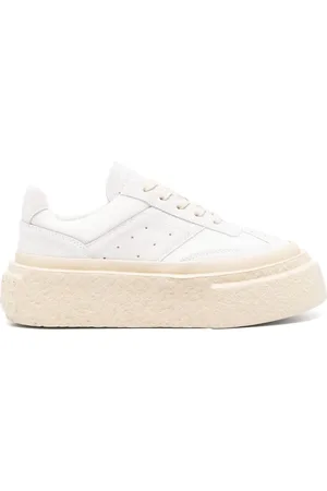 Maison Margiela Numbers-motif leather sneakers
