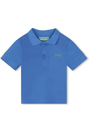 Kenzo Logo-print organic-cotton polo shirt