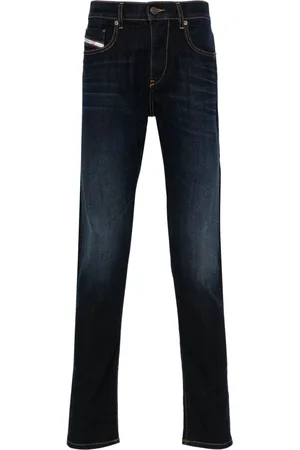 Diesel 2019 D-Strukt mid-rise slim jeans