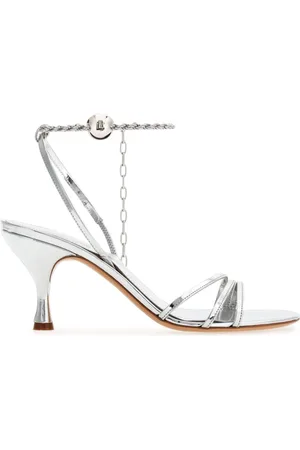 Salvatore Ferragamo 70mm patent leather strappy sandals