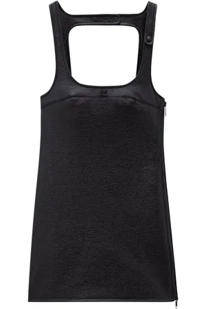Courrèges Reedition vinyl mini dress