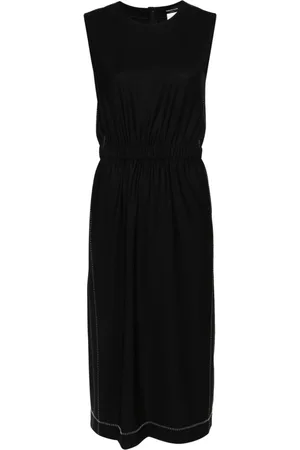 Fabiana Filippi Contrast-stitching midi dress
