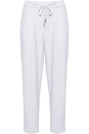 PESERICO SIGN Mélange-effect track pants