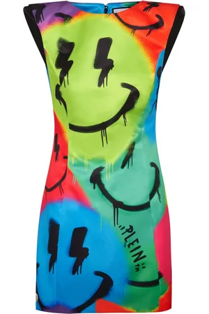 Philipp Plein All-over graphic-print mini dress