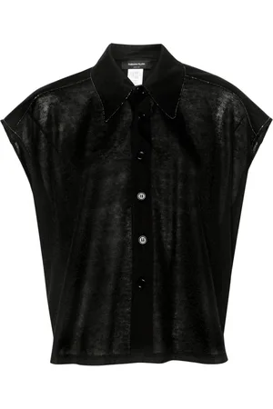Fabiana Filippi Fine-knit sleeveless shirt