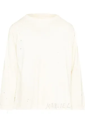 Maison Margiela Handwritten cotton sweatshirt