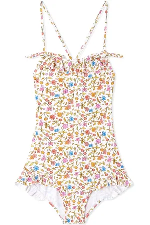 BONPOINT Abbie floral-print swimsuit