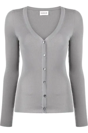 P.A.R.O.S.H. V-neck ribbed cardigan