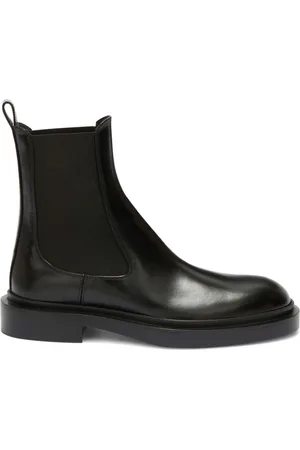 Jil Sander 30mm leather ankle boots