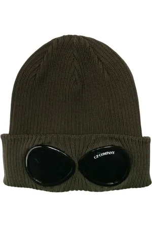 C.P. Company Goggles-detail ribbed beanie