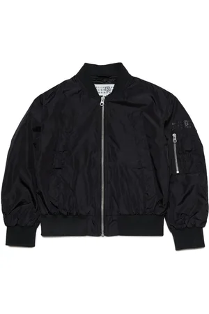 Maison Margiela Glossy lightweight bomber jacket