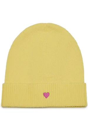 MAX&Co. Kids Heart-embroidered wool beanie