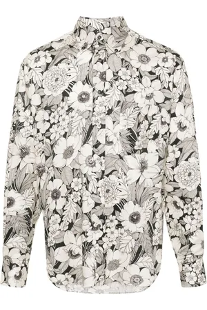 Tom Ford Floral-print lyocell shirt