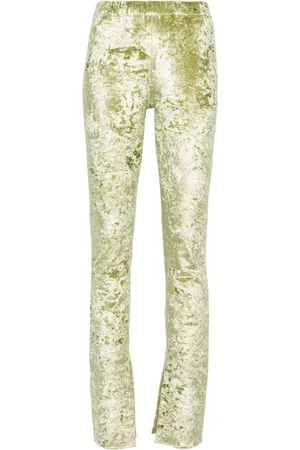 Nanushka Crushed velvet trousers