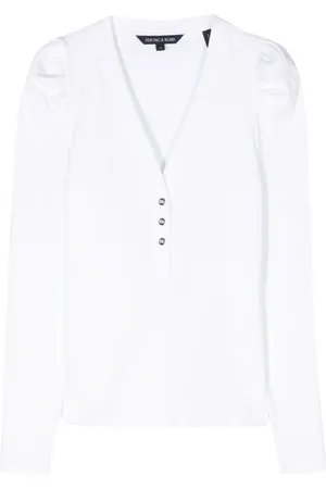 VERONICA BEARD Long puff sleeves top