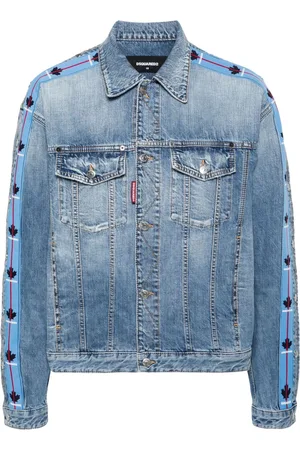 Dsquared2 Dan logo-panels denim jacket