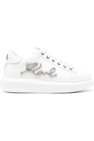 Karl Lagerfeld Kapri leather platform sneakers