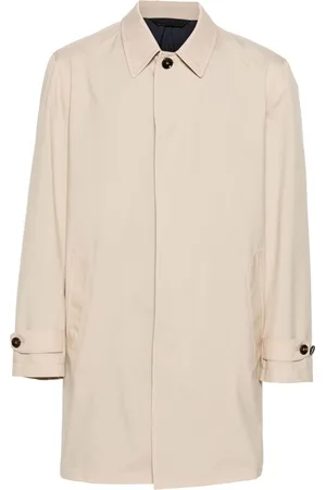 BRIONI Single-breasted mid-length parka