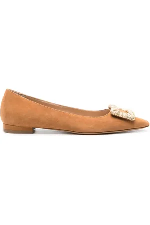 ROBERTO FESTA Canary suede ballerina shoes