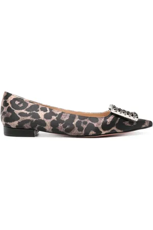 ROBERTO FESTA Amaia leopard-print ballerina shoes