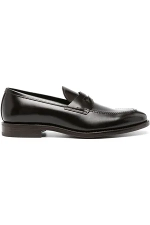 HENDERSON BARACCO Leather penny loafers
