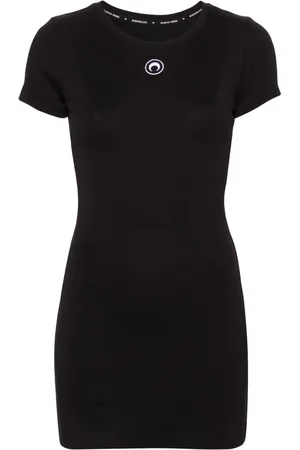 Marine Serre Organic-cotton T-shirt dress