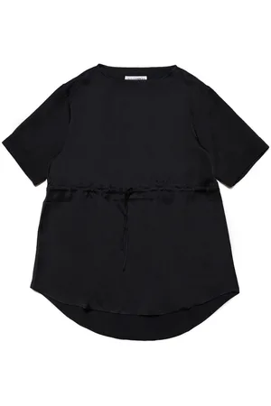 Maison Margiela Drawstring short-sleeve dress