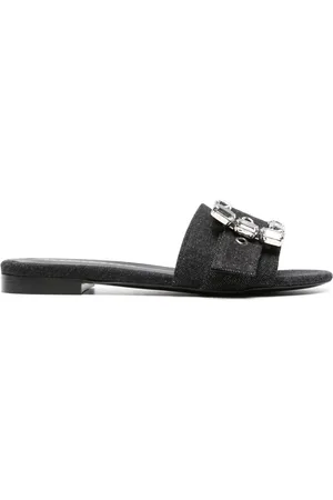ROBERTO FESTA Fade denim slides