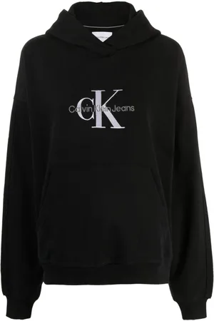 Calvin Klein Logo-print cotton-blend hoodie