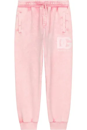 Dolce & Gabbana Logo-print cotton track pants
