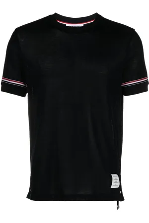 Thom Browne RWV-stripe knitted top