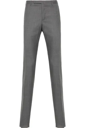 Incotex Slim-fit virgin wool trousers