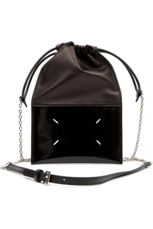Maison Margiela Four Stitch-logo drawstring crossbody bag