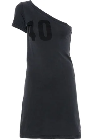 Courrèges Tuba number-print mini dress