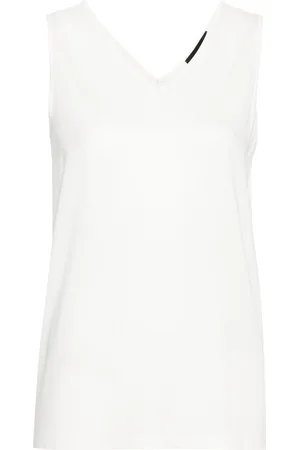 Fabiana Filippi Georgette-crepe top