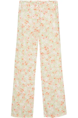 Nº21 Low-waist wide-leg trousers