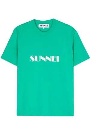 SUNNEI Logo-print organic-cotton T-shirt