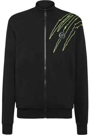 Philipp Plein Logo-appliqué track jacket