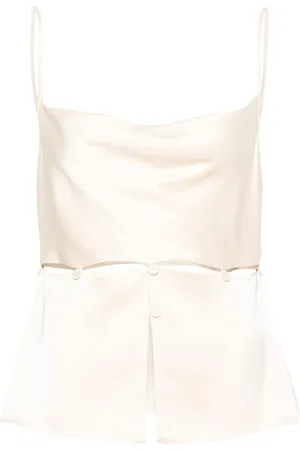 Nanushka Silvine satin top