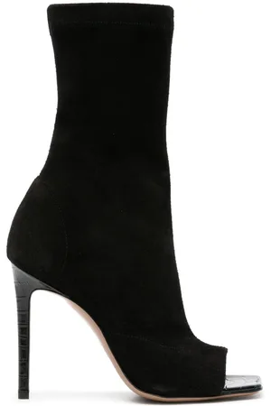 PARIS TEXAS 105mm suede boots