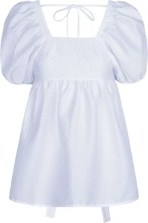 Cecilie Bahnsen Alma matelassé-effect blouse