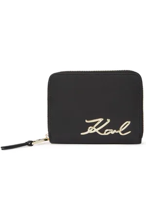 Karl Lagerfeld Signature zip wallet