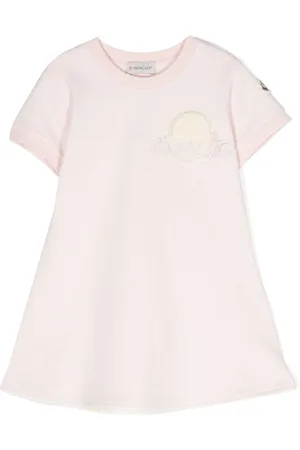 Moncler Embroidered-logo dress