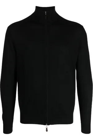 N.PEAL The Hyde zip-fastening cardigan